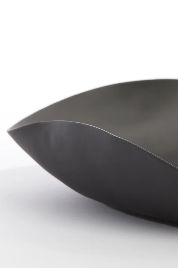 Dish 33x32x6,5 cm ANZIO matt black - Image 2