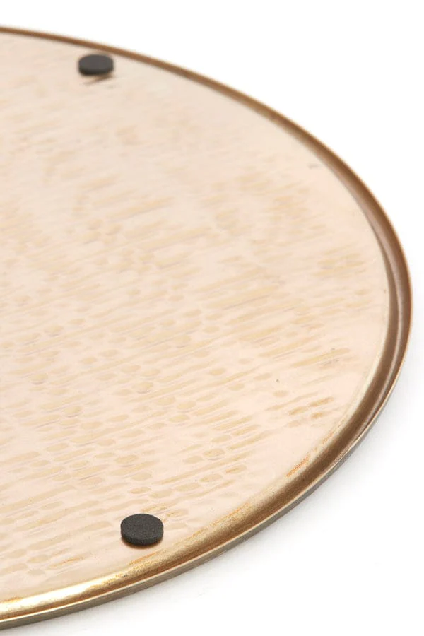 Dish 38x1 cm MANAROLA dark brown-bronze - Image 4