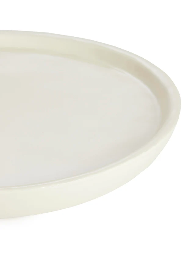 Dish 42x5 cm ADA shiny cream - Image 3
