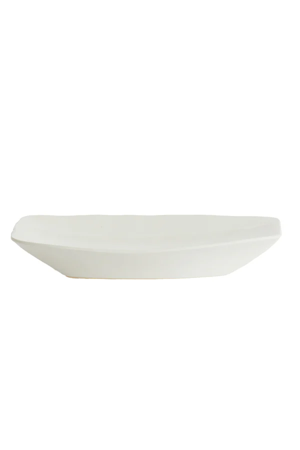 Dish 45,5x25x7,5 cm BENFICO matt white - Image 2