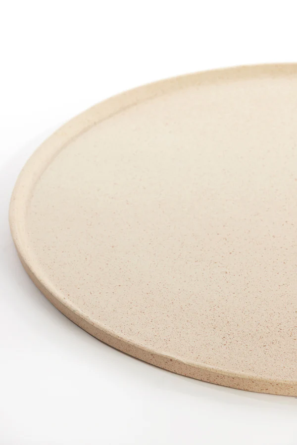 Dish 50x1,5 cm MAES sand+light brown spotted - Image 2