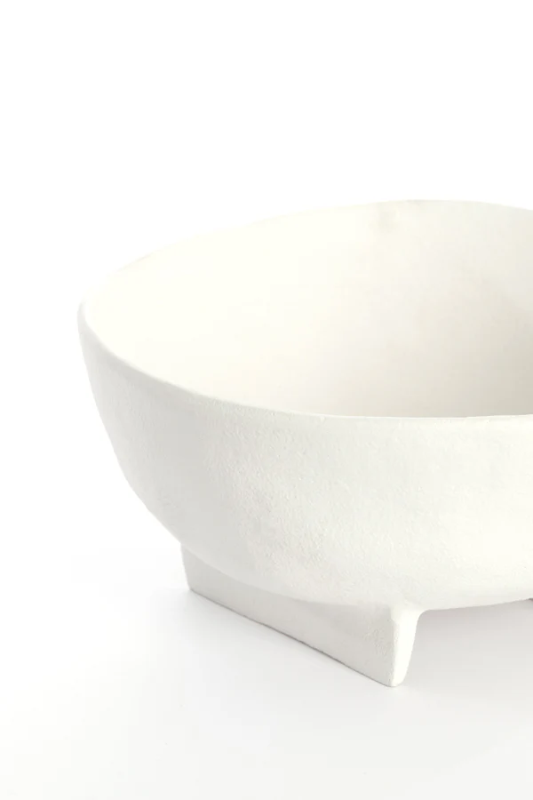 Dish on base 21x20,5x10 cm ROSANA cream - Image 2