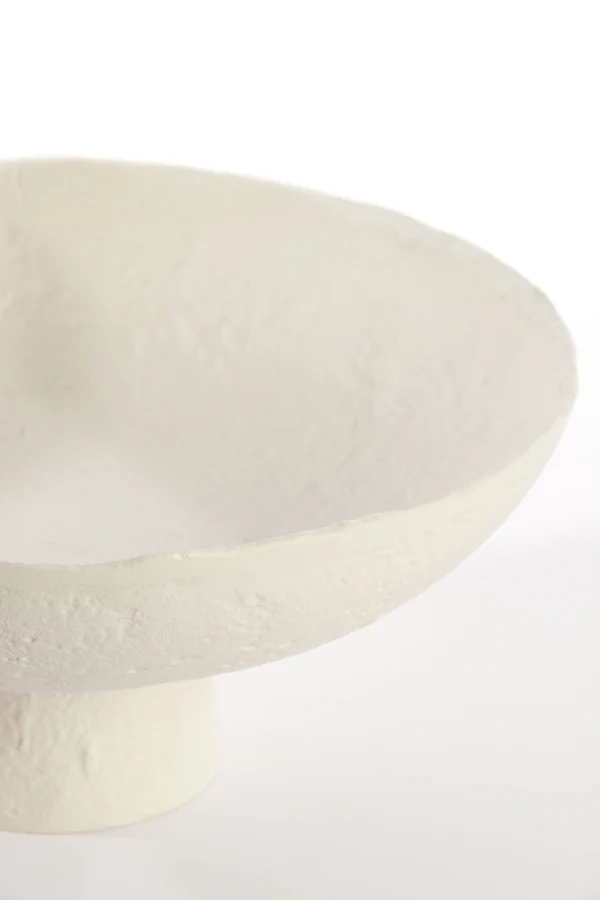 Dish on base 38,5x17,5 cm OTA cream - Image 3