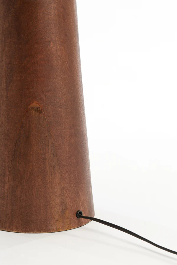 Floor lamp 18x125 cm FESTINA wood russet - Image 4