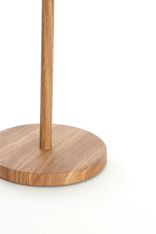 Floor lamp 25x148,5 cm WASHINGTON wood print natural - Image 3