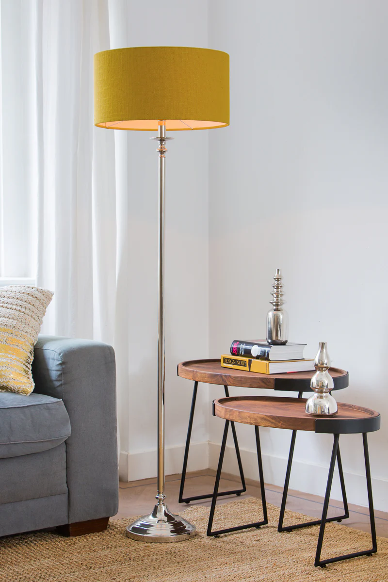 Floor lamp 26x125 cm SAIGON nickel - Image 2
