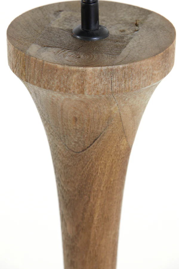 Floor lamp 30x130 cm NICOLO wood matt brown - Image 5
