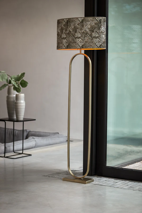 Floor lamp 30x15x142 cm JAMIRI light gold - Image 7