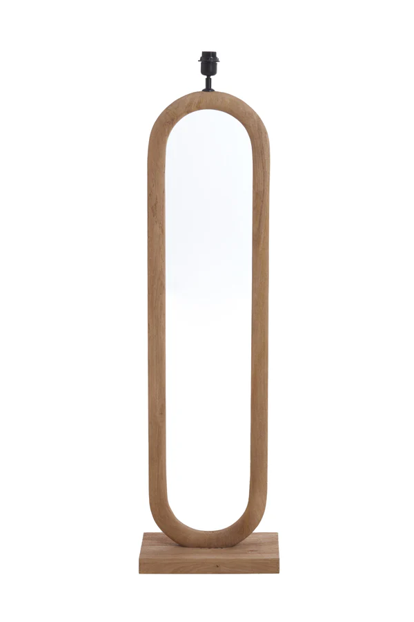 Floor lamp 35x20x119 cm PACECO wood matt natural