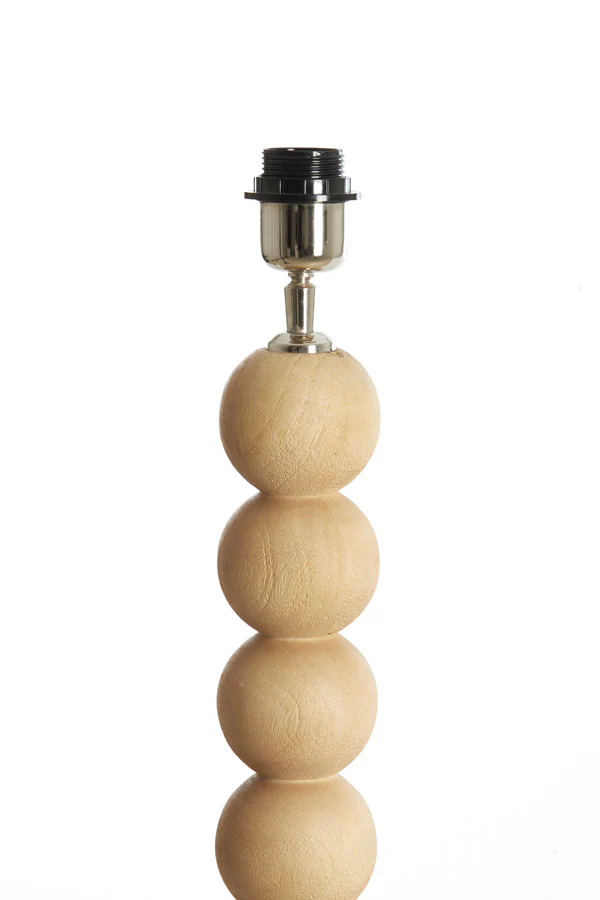 Floor lamp 35x35x130 cm VEGLIO wood matt natural - Image 3