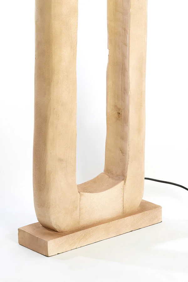 Floor lamp 38x12x125 cm KELAFO wood matt natural - Image 6