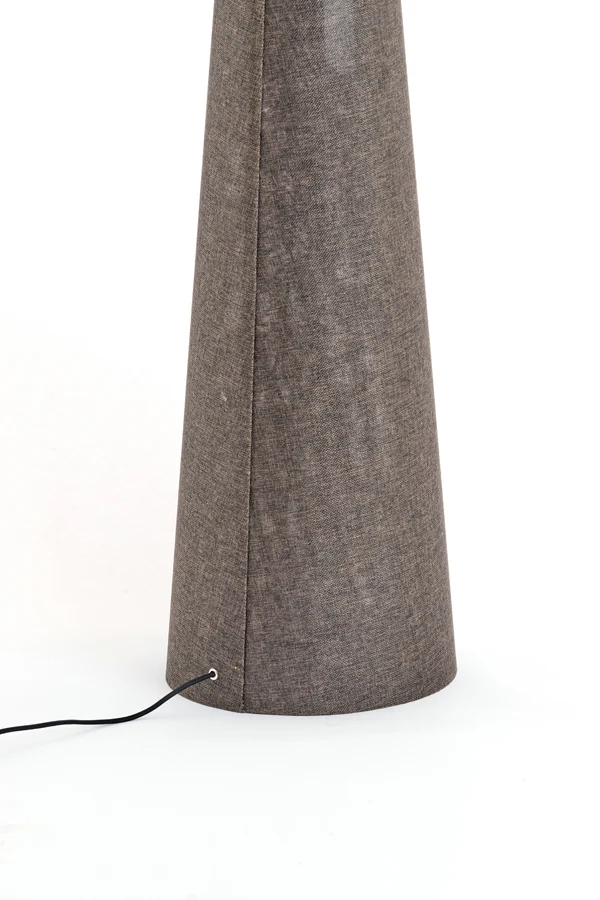 Floor lamp 38x180 cm MICKY linen brown - Image 4