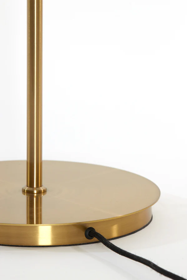 Floor lamp 3L E14 38x20x162 cm MAGDALA glass brown+gold - Image 6