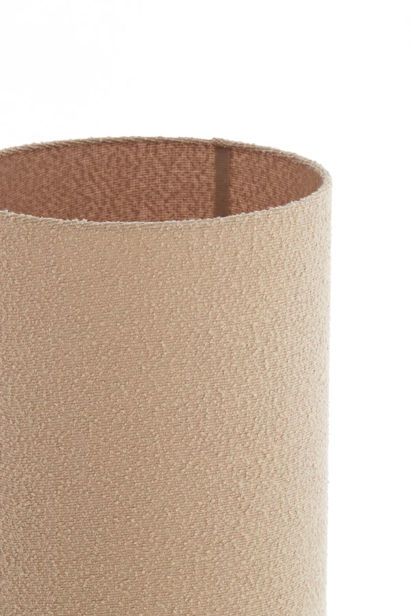 Floor lamp 40x165 cm MIKKEL bouclé sand - Image 3