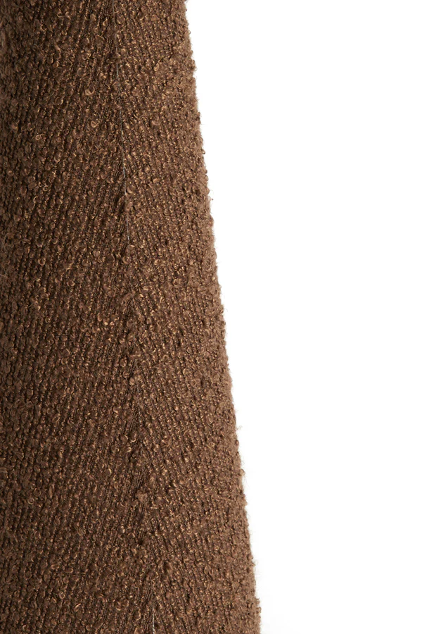 Floor lamp 50x168 cm DEVIA bouclé brown - Image 6
