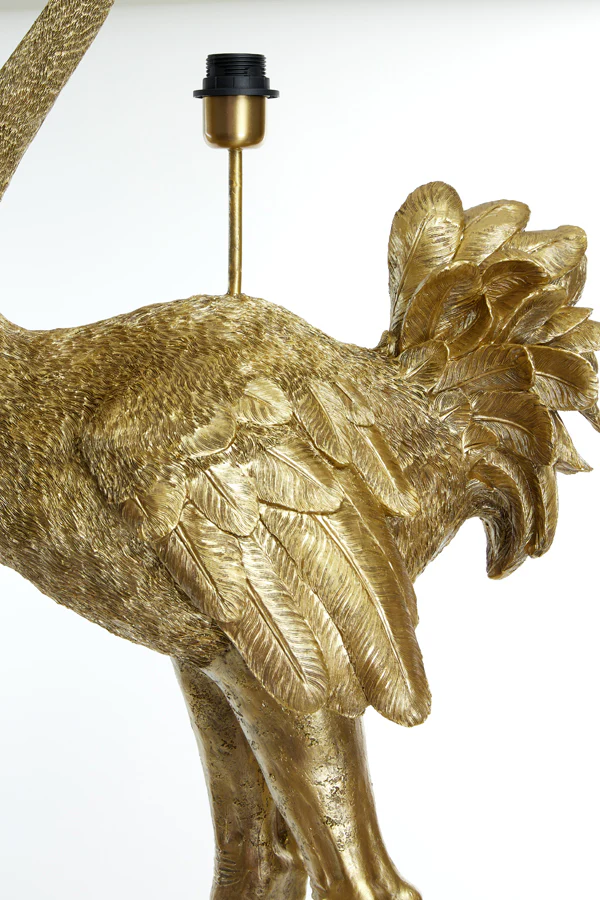 Floor lamp 62x50x146,5 cm OSTRICH antique bronze - Image 5