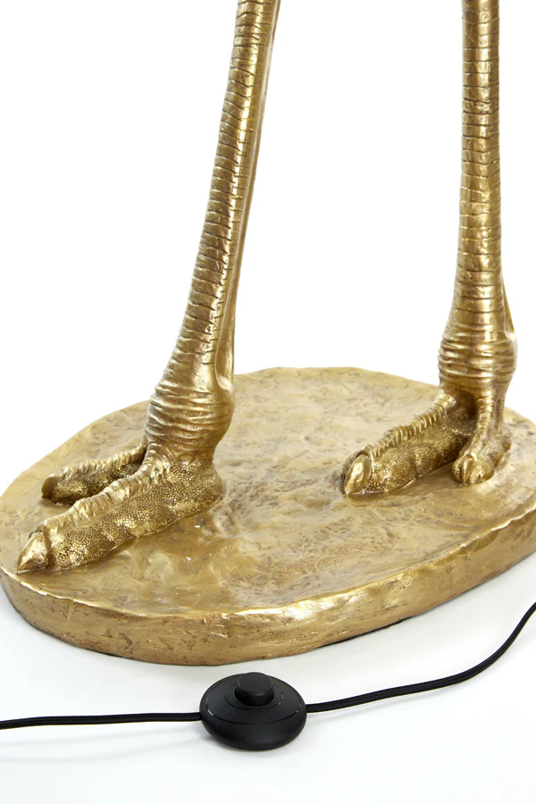 Floor lamp 62x50x146,5 cm OSTRICH antique bronze - Image 6