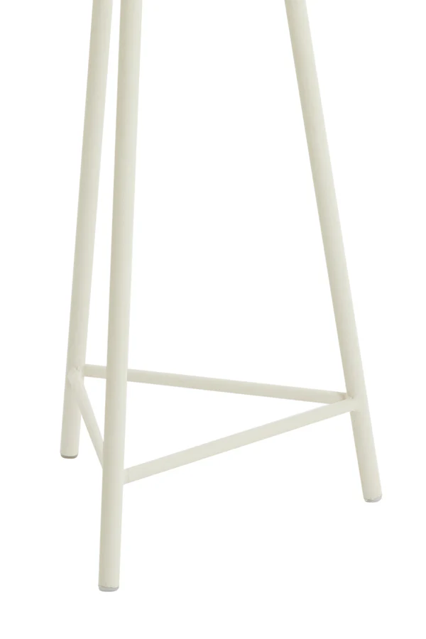 Floor lamp tripod 37x147 cm ADETA matt cream - Image 4