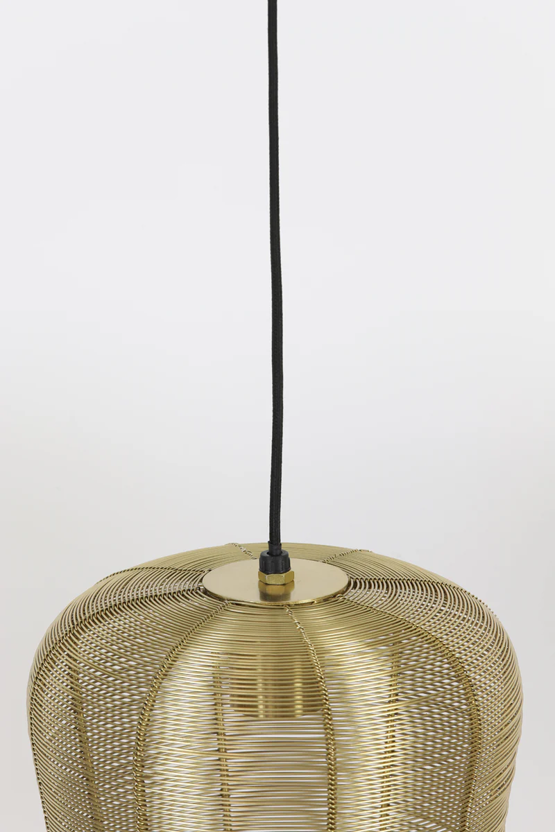 Hanging lamp 23x25 cm ADETA gold - Image 5
