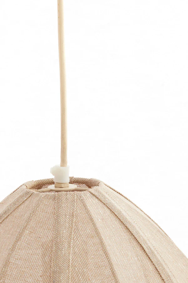Hanging lamp 28,5x38 cm MILATOS jute natural - Image 6