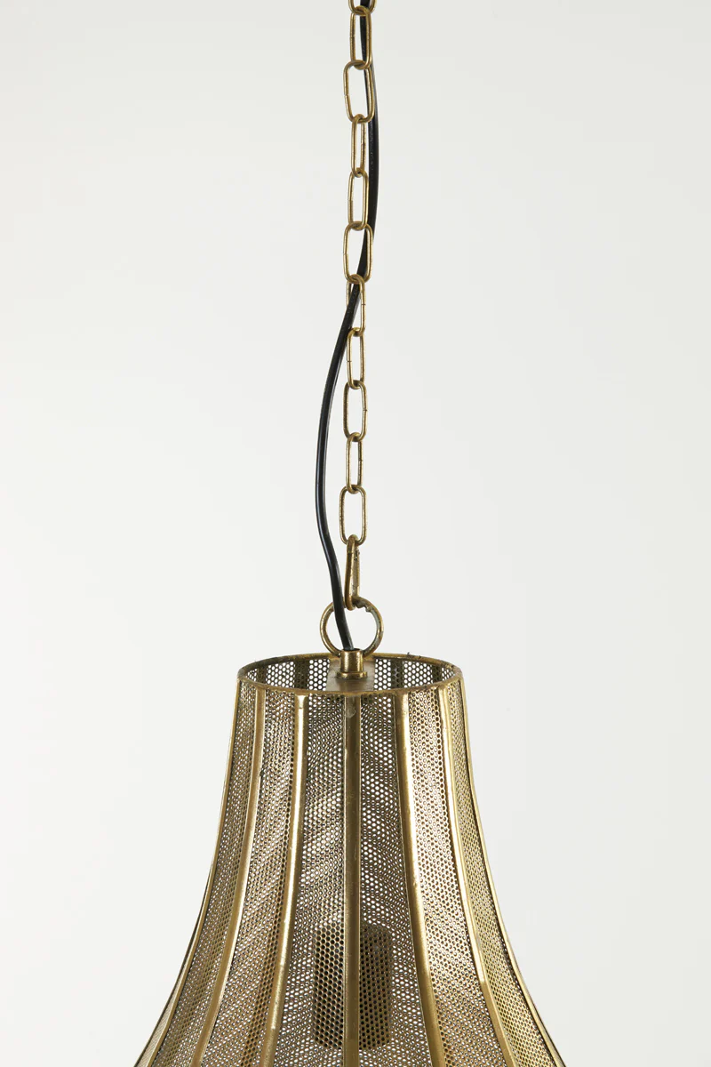 Hanging lamp 29x48,5 cm MICHA gold - Image 4