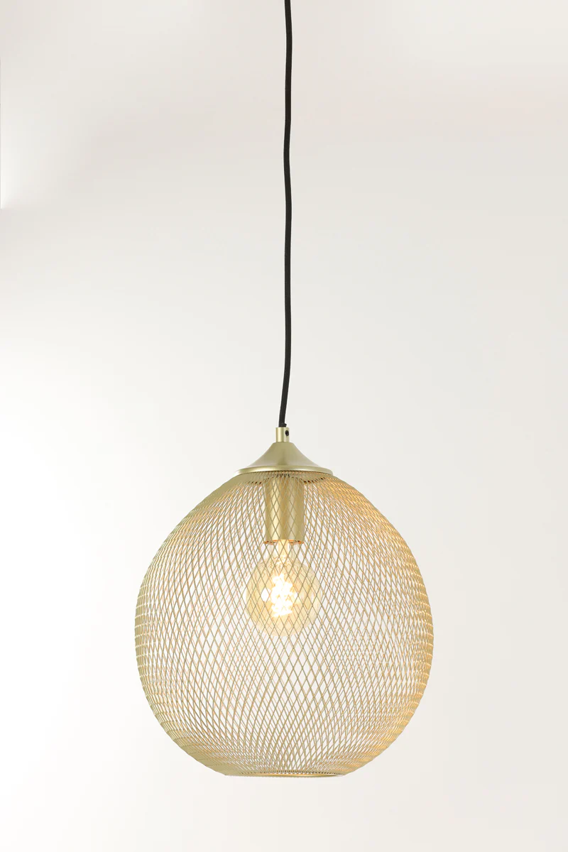 Hanging lamp 30x35 cm MOROC gold - Image 2
