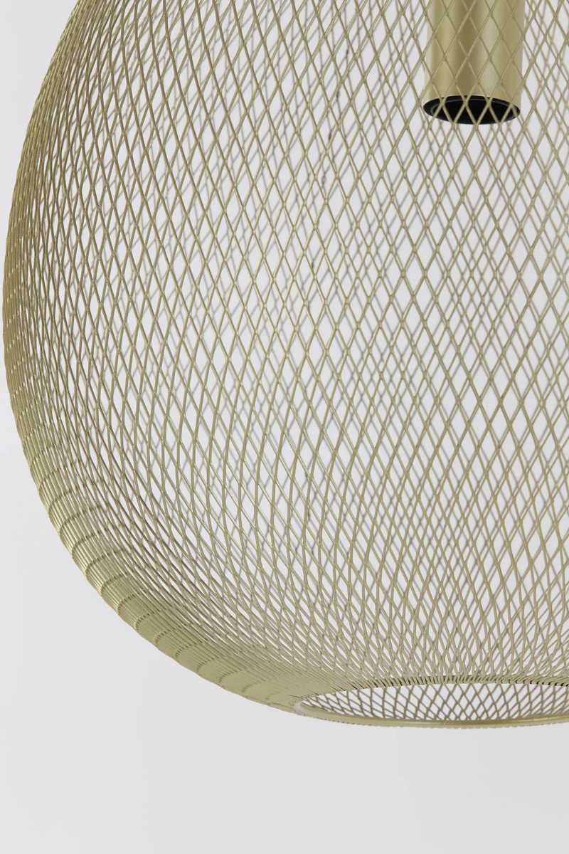 Hanging lamp 30x35 cm MOROC gold - Image 5
