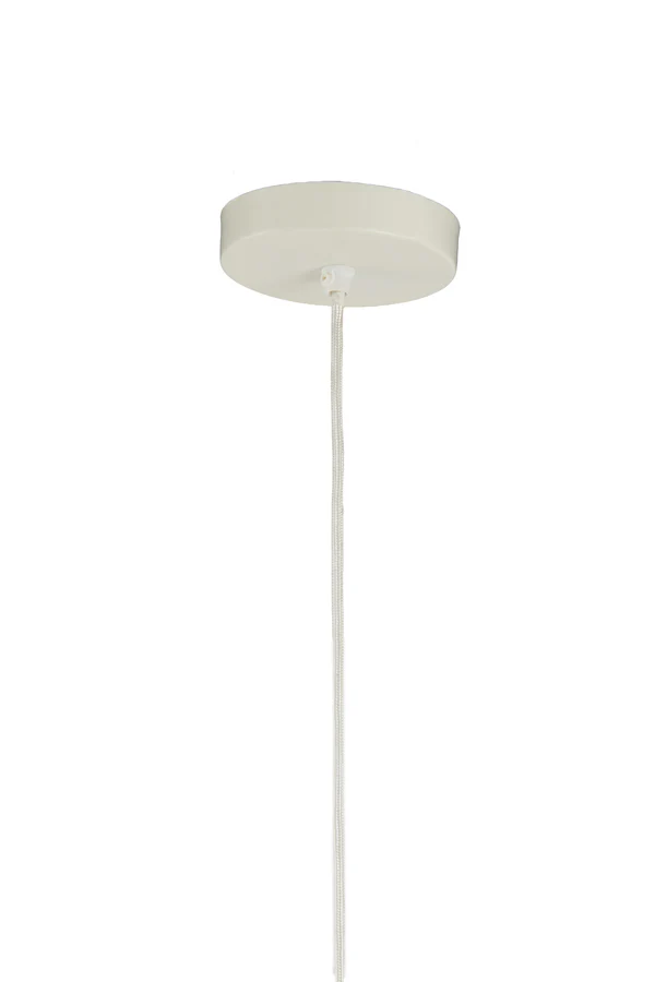Hanging lamp 30x46 cm KOZANA blue+cream - Image 6