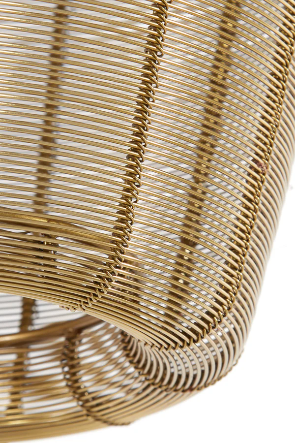 Hanging lamp 31x37 cm ADETA gold - Image 6