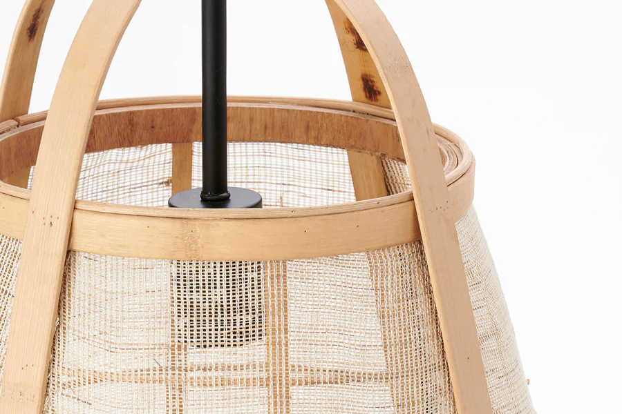Hanging lamp 32x44 cm JACINTO natural - Image 4