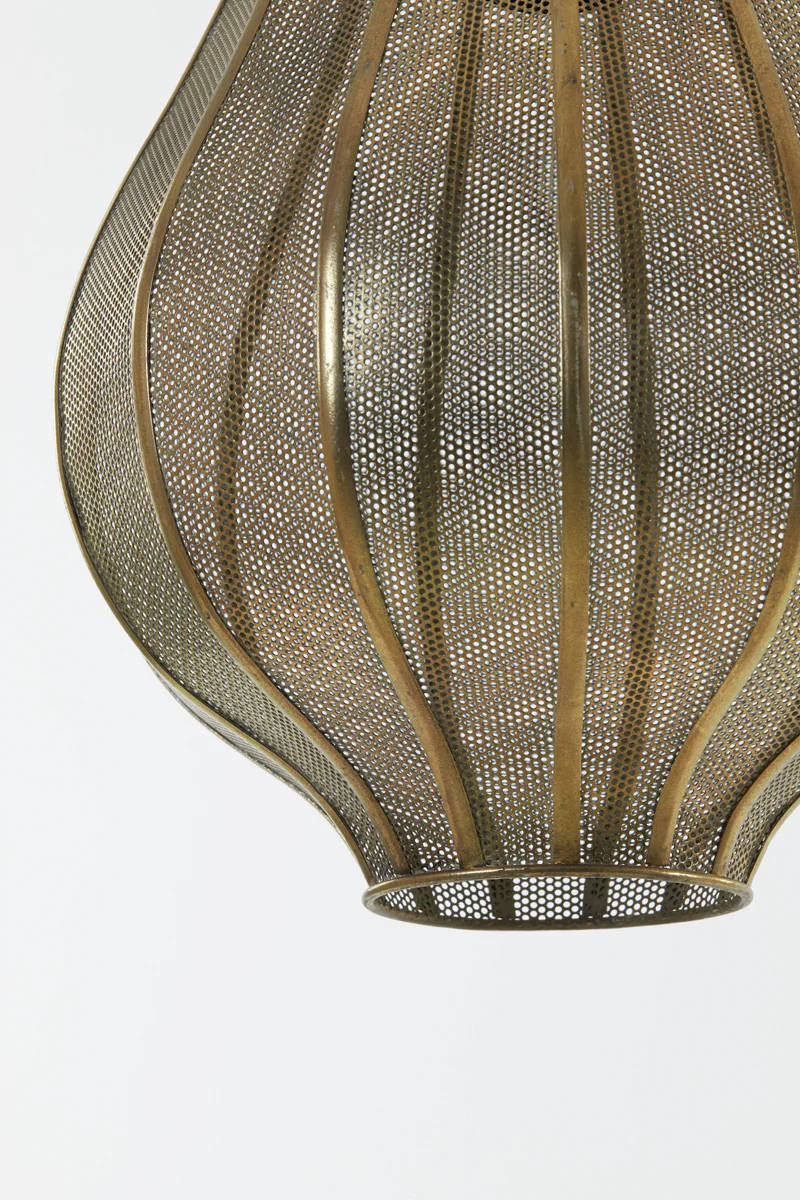 Hanging lamp 33x55 cm MICHA gold - Image 3