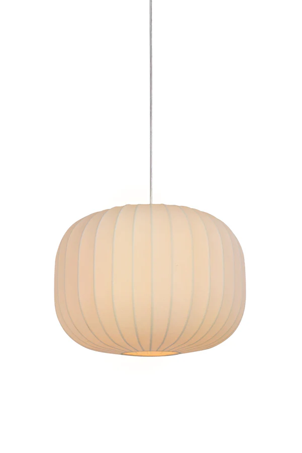 Hanging lamp 35x25 cm LEXA white - Image 2