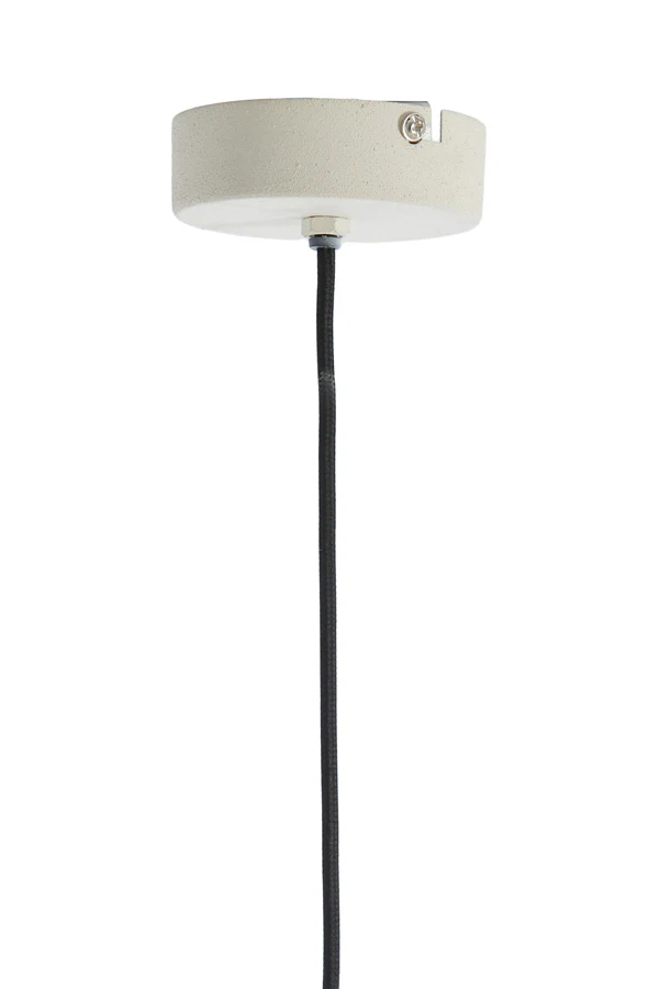 Hanging lamp 36x29 cm ALAMEDA cream - Image 2