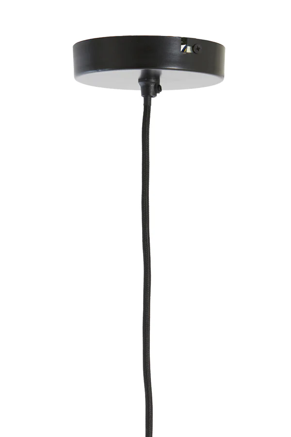 Hanging lamp 36x43 cm KOZANA brown+cream+dark brown - Image 2