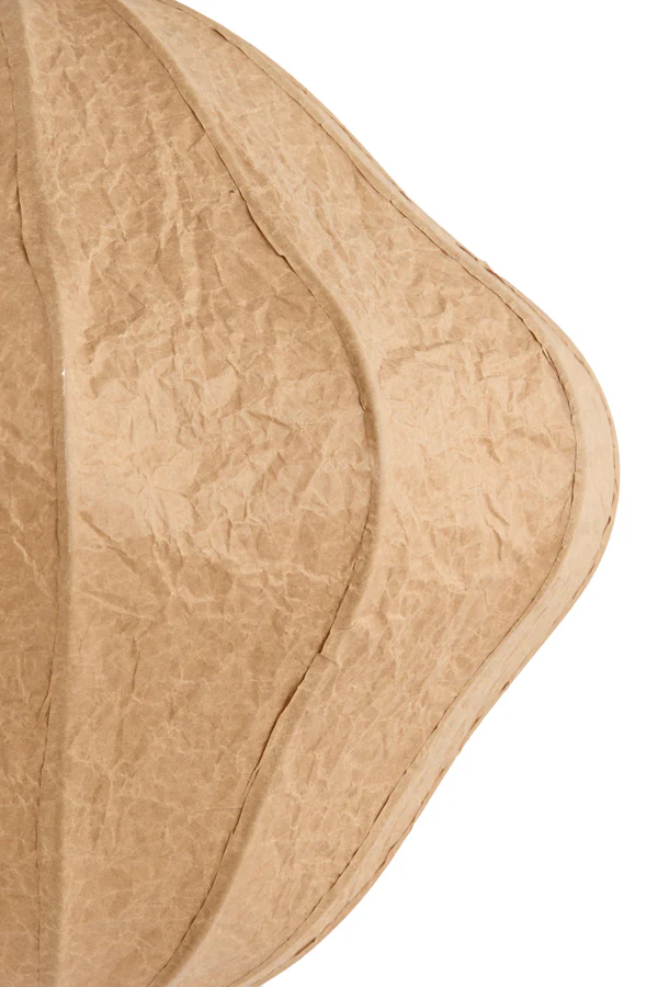 Hanging lamp 38x32 cm SUKAU kraft paper brown - Image 2