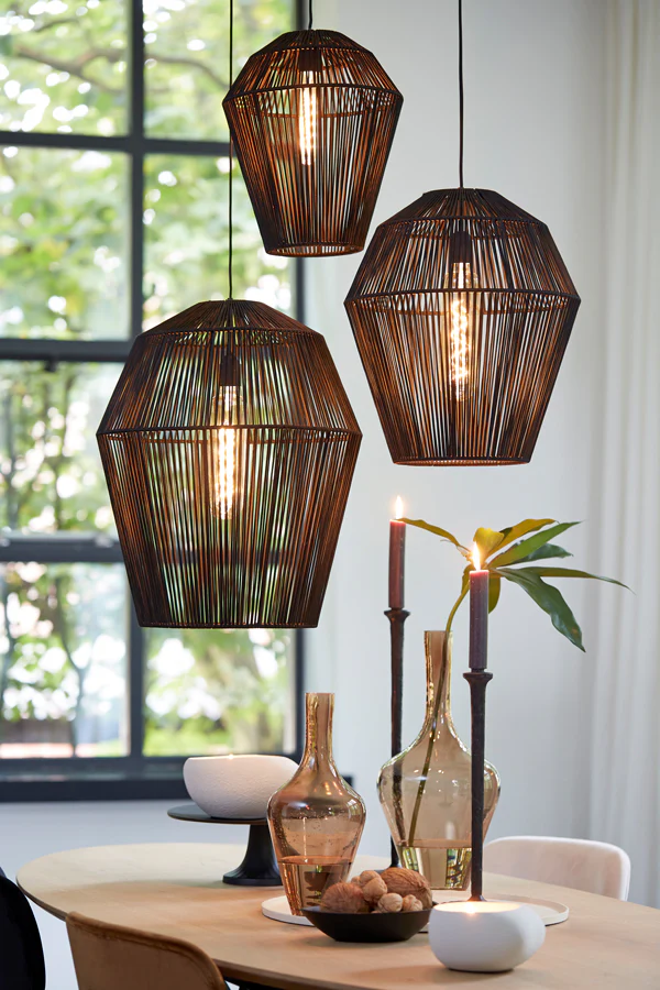 Hanging lamp 38x45 cm DEYA matt black - Image 7