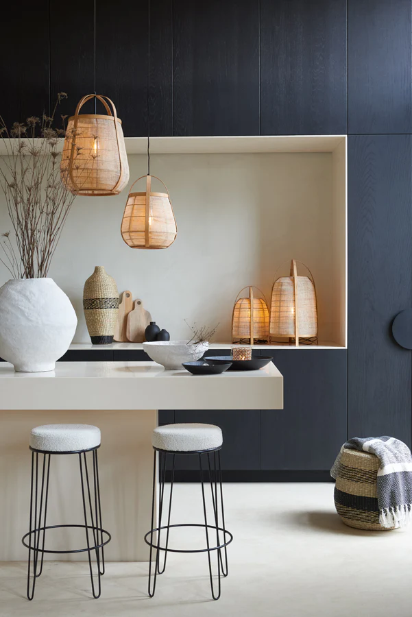Hanging lamp 38x50 cm JACINTO natural - Image 8