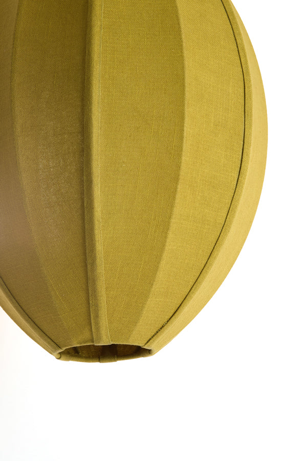 Hanging lamp 38x51 cm MILATOS jute olive green - Image 5