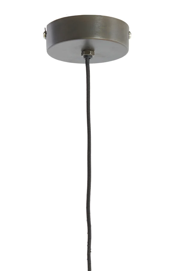 Hanging lamp 40x25 cm ELIMO dark brown bronze - Image 6