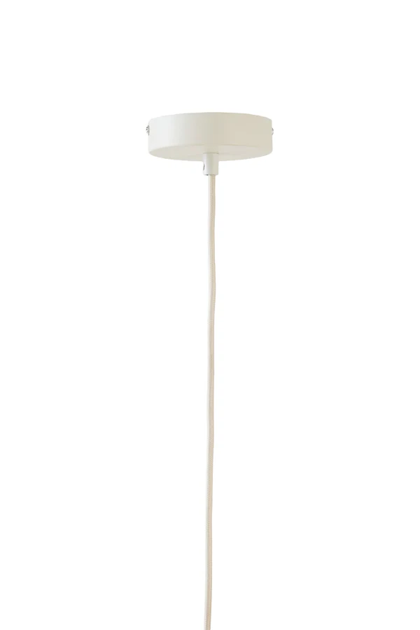 Hanging lamp 42x27 cm RAFAELLA raffia natural - Image 2