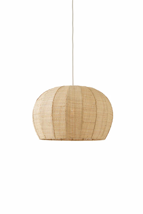 Hanging lamp 42x27 cm RAFAELLA raffia natural - Image 6