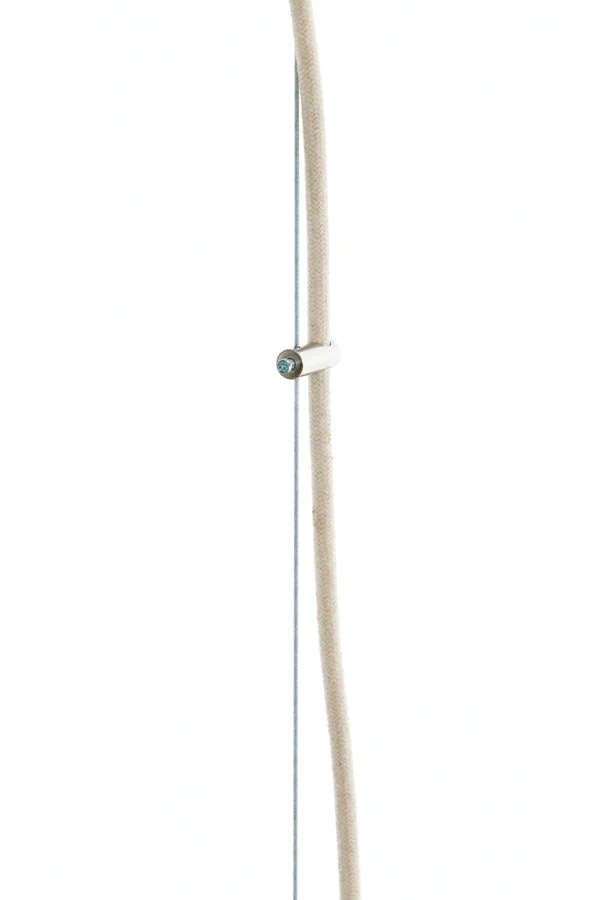 Hanging lamp 48x55 cm KOZANA cream+dark brown - Image 6