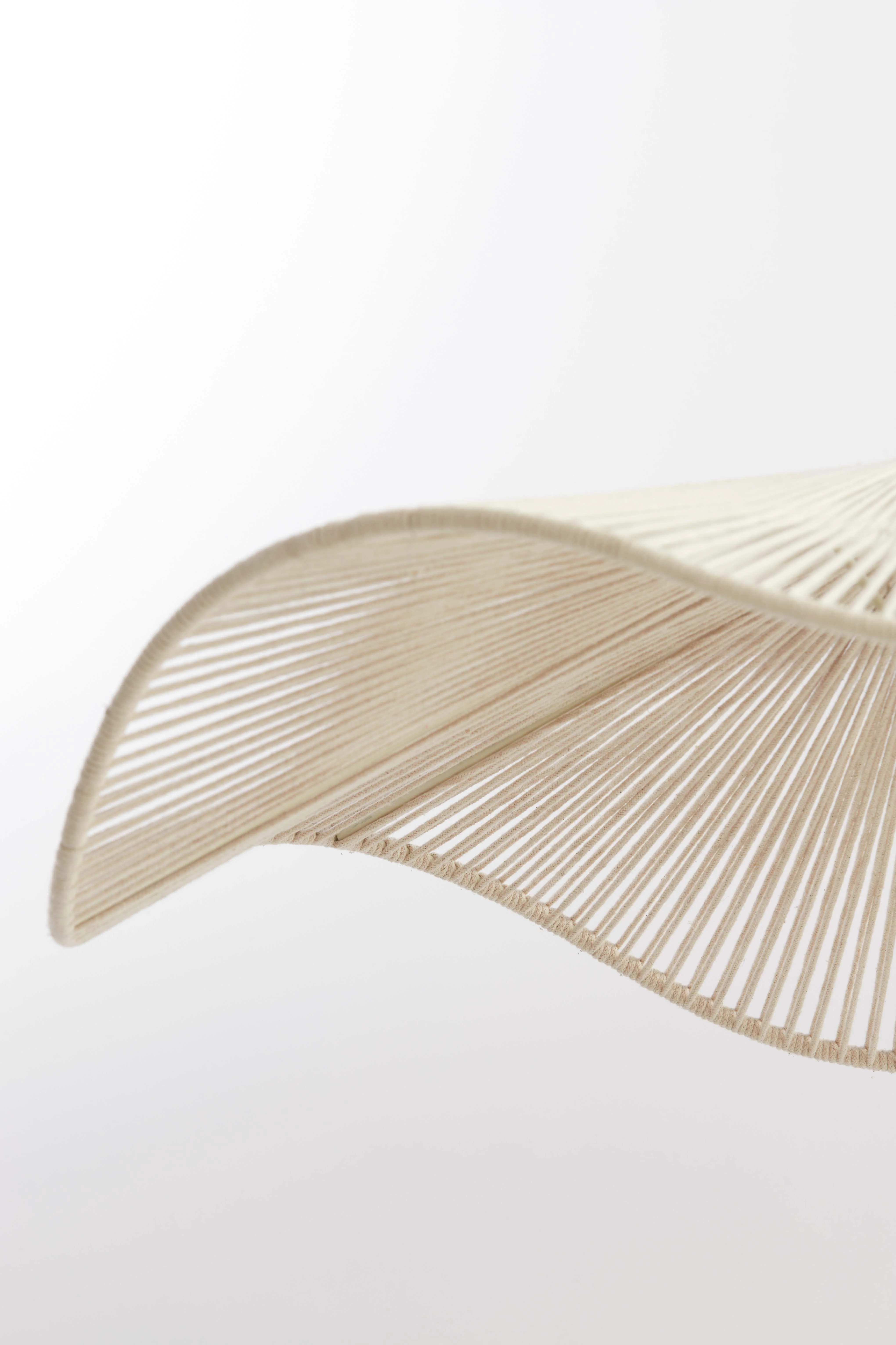Hanging lamp 50x12 cm RAFA cream - Image 4