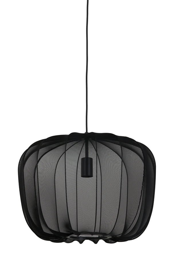 Hanging lamp 50x37,5 cm PLUMERIA black