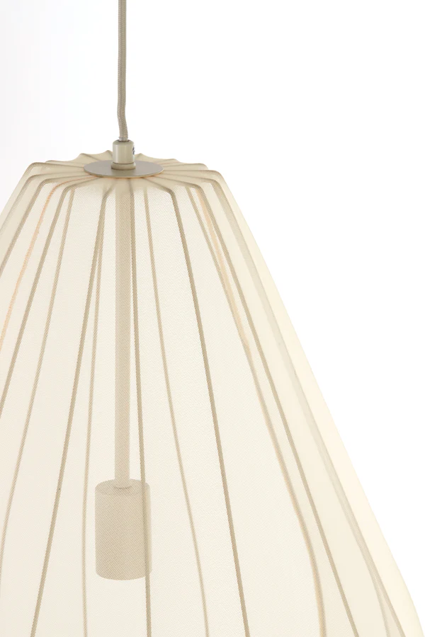 Hanging lamp 50x72 cm ITELA sand - Image 2