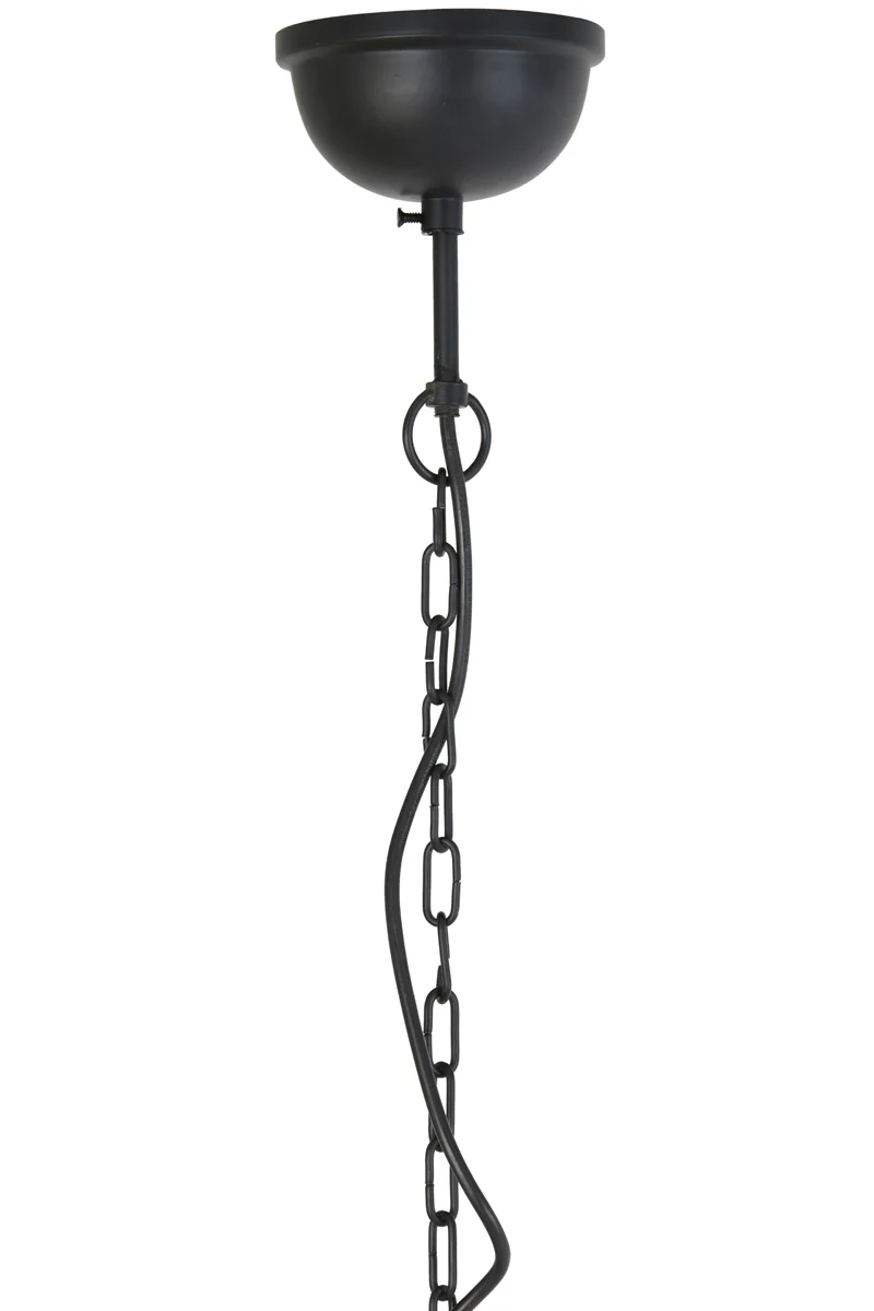 Hanging lamp 53x28 cm IMELDA matt black - Image 7