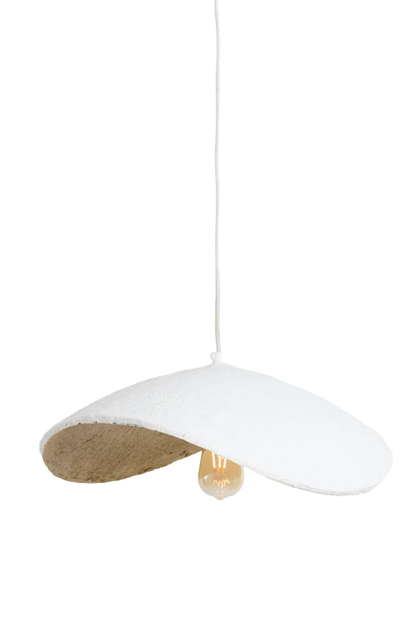 Hanging lamp 53x43x18 cm LONIA cream+antique bronze - Image 6