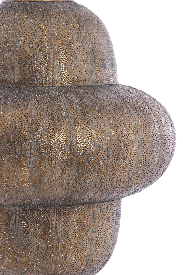 Hanging lamp 53x63,5 cm RYOTA brown gold - Image 3