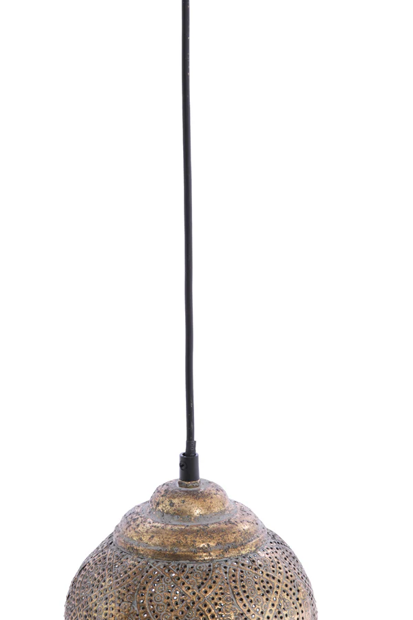 Hanging lamp 53x63,5 cm RYOTA brown gold - Image 5