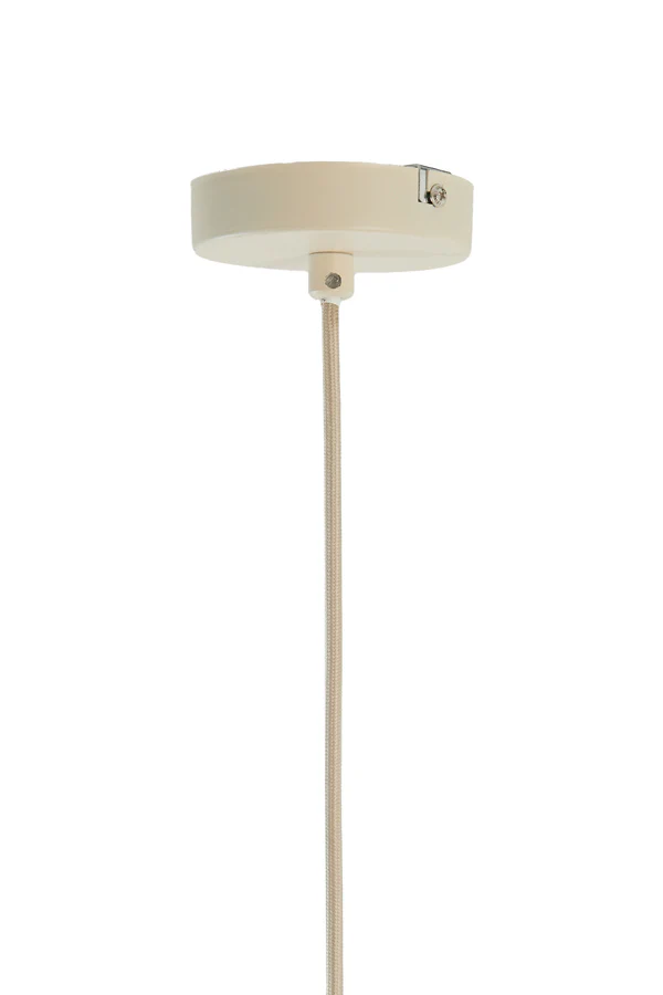 Hanging lamp 55x36,5 cm SULINA raffia natural+green - Image 2